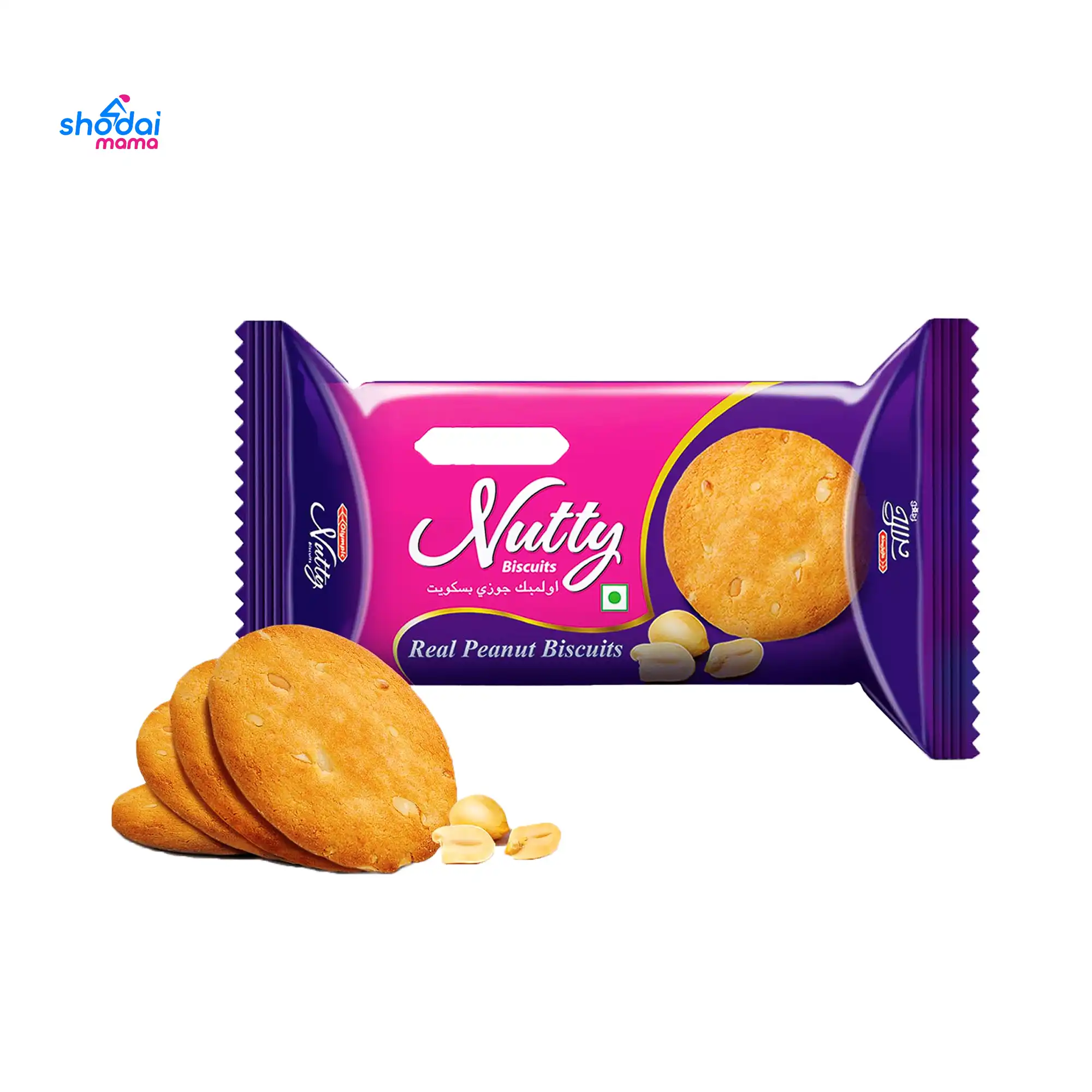 Olympic Nutty Biscuits 175gm